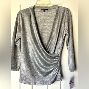 Silver Holiday Top-New
